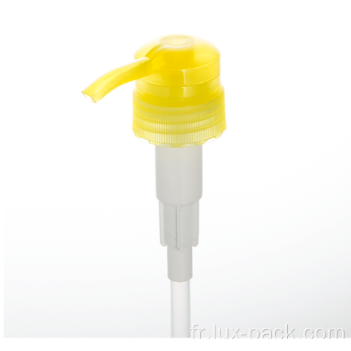 Pompe de lotion de bouteille en plastique de 24 mm 28 mm Liquide personnalisé